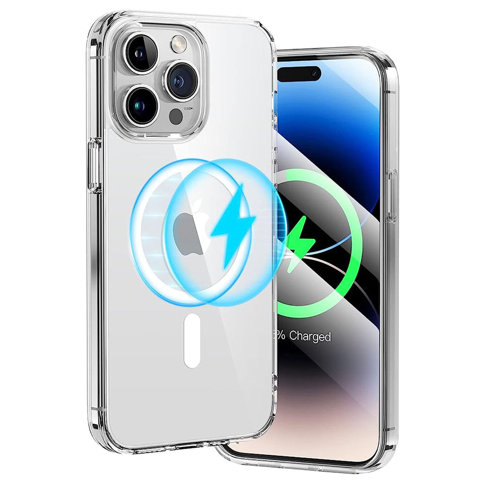 Phone Case Cover for iPhone 15 Pro Compatible with MagSafe Magnetic Ring HD Clear Acrylic TPU Phone Shell Phone Case Cover for iPhone 15 Pro Compatible with MagSafe Magnetic Ring HD Clear Acrylic TPU Phone Shell